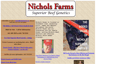 Desktop Screenshot of nicholsfarms.biz
